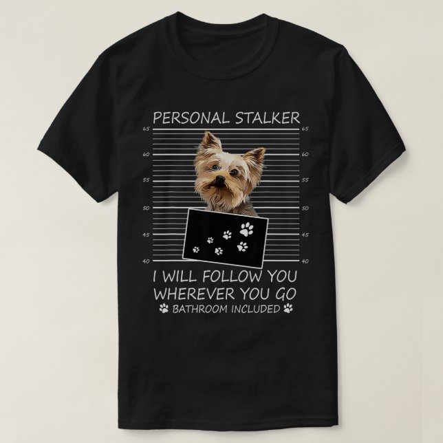 Camiseta Cachorro Engraçado Dão presente ao falador pessoal (Frente do Design)