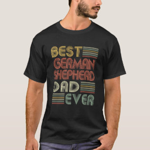 Camiseta Cachorro Engraçado Dia do Pai Melhor Pai de German