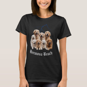 Camiseta Cachorro Engraçado Golden Retriever Contrabando He