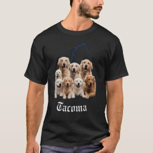 Camiseta Cachorro Engraçado Golden Retriever Contrabando Ta