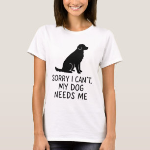 Camiseta Cachorro Engraçado Lover T-Shirt - Meu Cachorro Pr