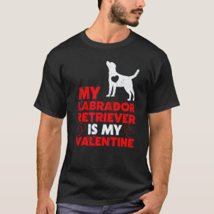 Camiseta Cachorro Engraçado Meu Labrador Retriever é meu D