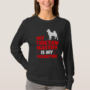 Camiseta Cachorro Engraçado Meu Mastiff Tibetano É Meu Namo