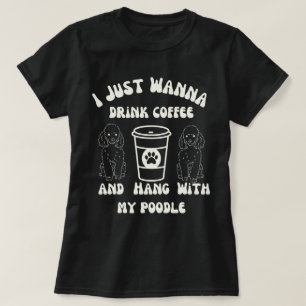 Camiseta Cachorro Engraçado, Meu Poodle