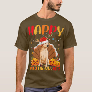 Camiseta Cachorro Engraçado, Ouro Feliz, Cachorro De Retrie