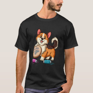 Camiseta Cachorro Engraçado Ponto Cruz 1