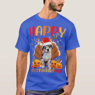 Camiseta Cachorro Engraçado Sobrevoado Feliz Cachorro Austr