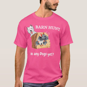 Camiseta Cachorro Engraçado Vê Cachorros Ainda Com Ratos Bo