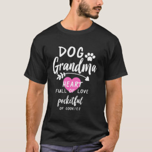 Camiseta Cachorro Engraçado Vovó Nana Cachorro Cachorro Pup