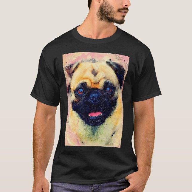 Camiseta cachorro esfrega #cachorro #esfrega #animais (Frente)