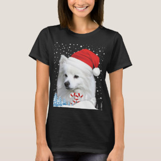 Camiseta Cachorro Eskimo Americano Papais noeis de Suor de 