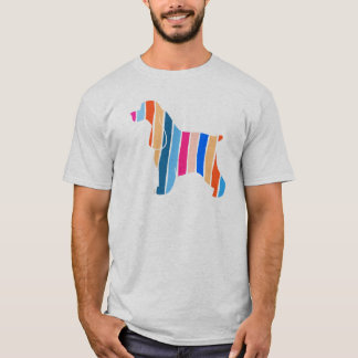 Camiseta Cachorro Espanhol com Bandas