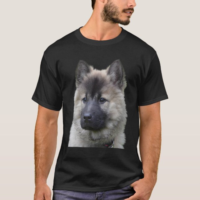 Camiseta Cachorro Eurasier Linda Cachorro Eurasiático (Frente)