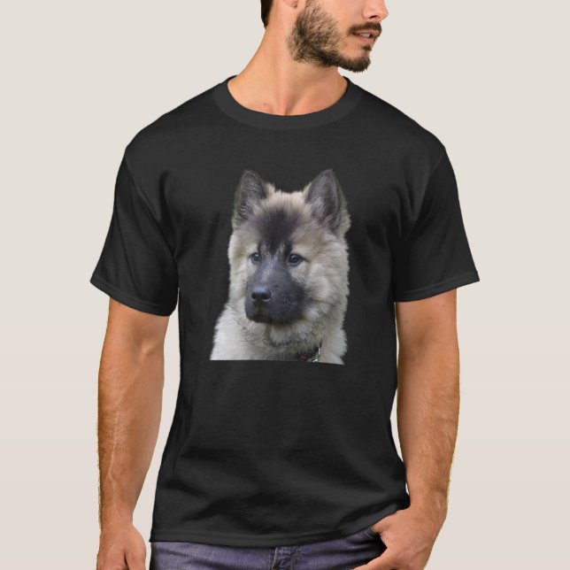Camiseta Cachorro Eurasier Linda Cachorro Eurasiático (Frente)