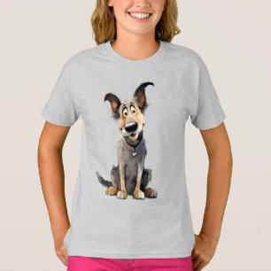 Camiseta Cachorro excêntrico 