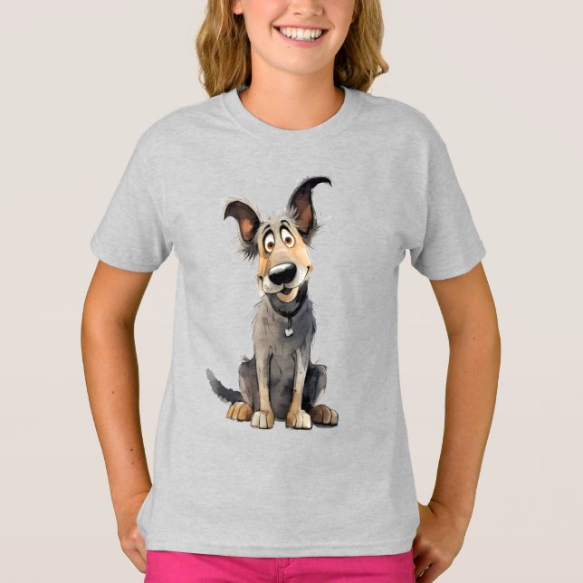 Camiseta Cachorro excêntrico  (Frente)
