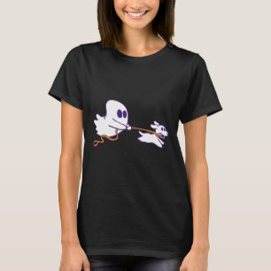 Camiseta Cachorro Fantasma Bonito Walker Figurino de Hallow