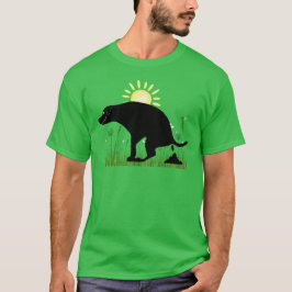 Camiseta Cachorro Fazendo Cocô Chama a Natureza