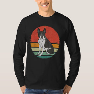 Camiseta Cachorro Filhote de Terrier Bull de Boston Terrier