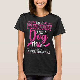 Camiseta Cachorro Flebotomista Proprietário da Mãe Pug Gold