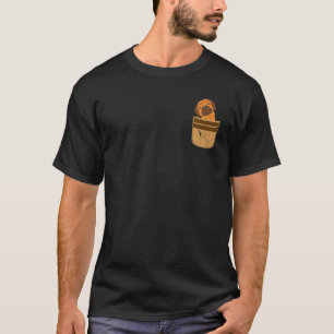 Camiseta Cachorro Fofinho Animal de Estimação Puggle Dono P
