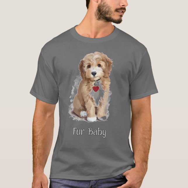 Camiseta Cachorro Fofo  (Frente)