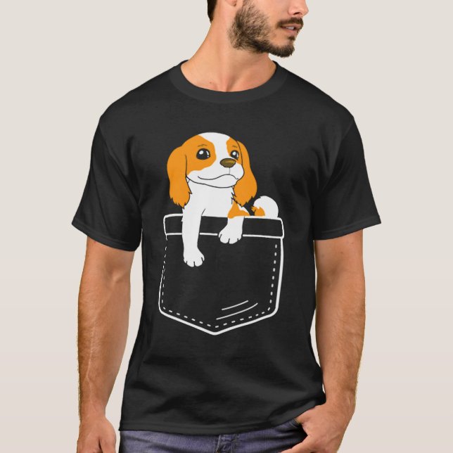 Camiseta Cachorro Fofo Welsh Corgi de Bolso (Frente)