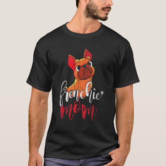 Camiseta Cachorro Francês (Frente)