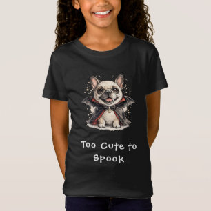 Camiseta Cachorro francês Bulldog Halloween Morcego Vampiro