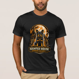 Camiseta Cachorro Francês de Segurança Aprovada em Casa Ass