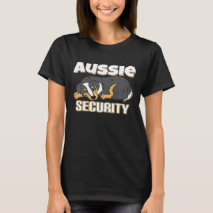 Camiseta Cachorro Funny Aussie para o Prêmio Dog Lovers