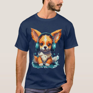 Camiseta Cachorro Gamer Shiba Inu Jogando Video Games gir