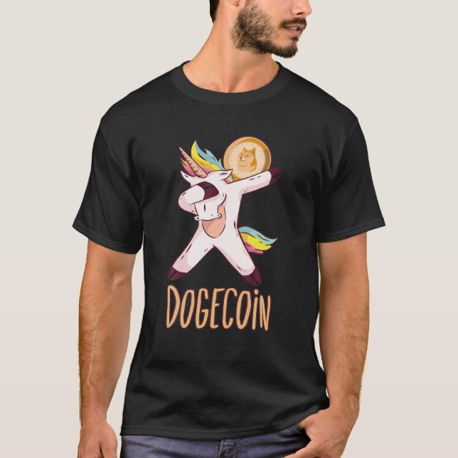 Camiseta Cachorro Gato de Lua Criptocurrency Bitmoney Cacho (Frente)