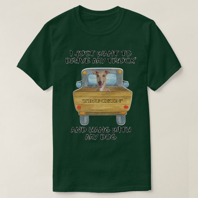Camiseta Cachorro Gelado Condutor de Caminhões (Frente do Design)