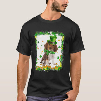 Camiseta Cachorro Gelado Dia de São Patrício Irlandês Shamr