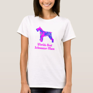 Camiseta Cachorro Gelado Melhor Silhueta Rosa-Mãe