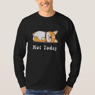 Camiseta Cachorro Gelado Não Hoje Animal Preguiçoso