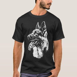 Camiseta Cachorro german shepherd Breed Schutzhund Canine K