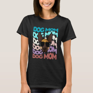 Camiseta Cachorro German shepherd retroativo Cachorro Mãe Ó