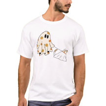 Cachorro Ghost Retro Halloween