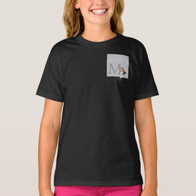 Camiseta Cachorro Glitter Cachorro Cachorro Cachorro Cachor (Frente)