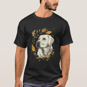 Camiseta Cachorro Golden Retriever Outono