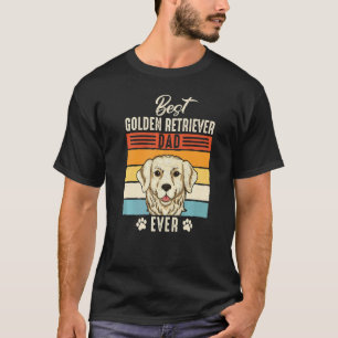 Camiseta Cachorro Golden Retriever Pai Premium