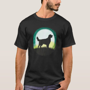 Camiseta Cachorro Golden Retriever Retro