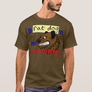 Camiseta Cachorro gordo para entalheTShirt 1
