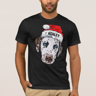 Camiseta Cachorro Grande de Natal Dalmaciano