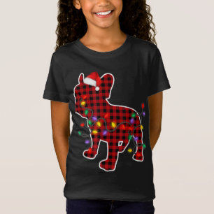 Camiseta Cachorro-Grande Francês Papai Noel Natal Pijamas X
