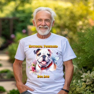 Camiseta Cachorro-Grande Majestoso Com Colar Vermelha