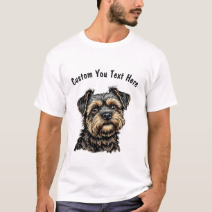 Camiseta Cachorro Griffon de Bruxelas personalizável
