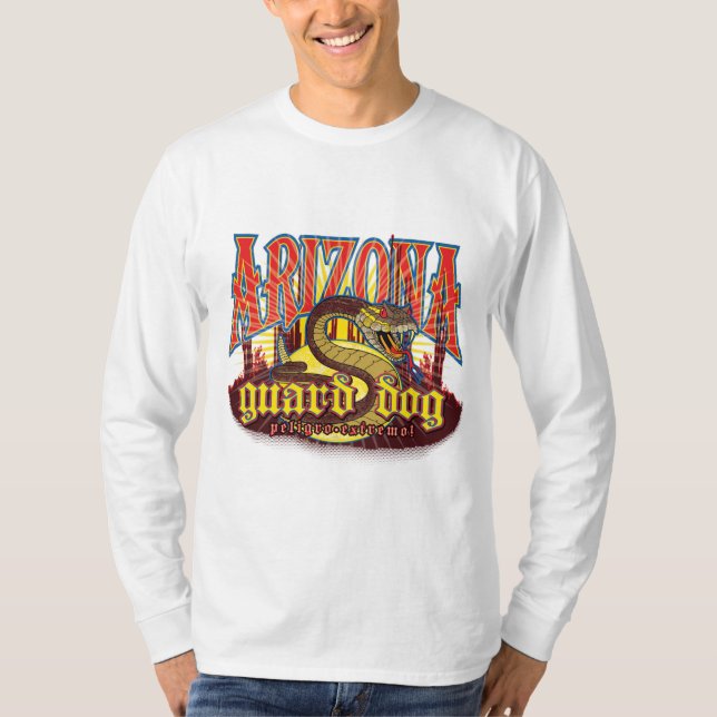 Camiseta Cachorro Guarda Arizona Cobra (Frente)